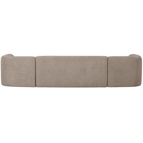 Sloping u-vorm bank naturel melange - Afbeelding 3