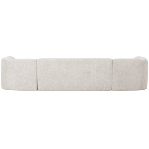 Sloping u-vorm bank pearl melange - Afbeelding 3