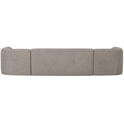 Sloping u-vorm bank off white melange - Afbeelding 3