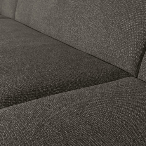 Sloping u-vorm bank grijs/zwart melange - Afbeelding 5