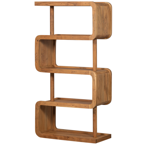 Wandkast Rattle Acaciahout, 160 x 82cm