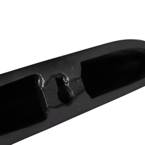 Rock wandplank aluminium zwart 7x50x13cm - Afbeelding 4