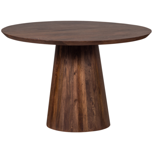 Ronde Eettafel Limit Mangohout 130cm - Walnoot