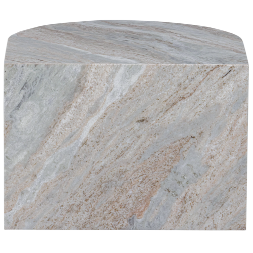 Ovale Bijzettafel Xhail Marmer 50 x 50cm - Afbeelding 6
