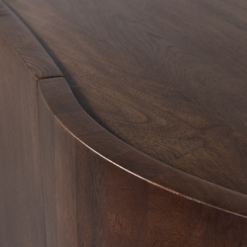 Dressoir Sense Mangohout, 160cm, kleur Walnoot - Afbeelding 8
