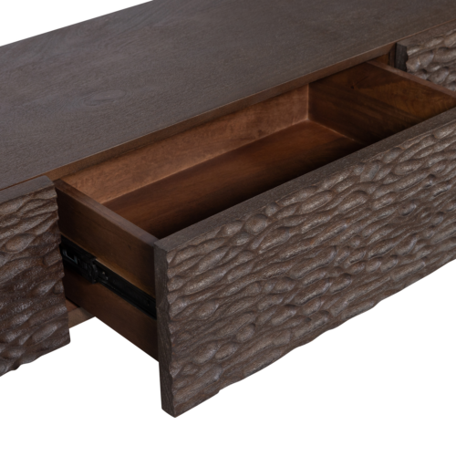 TV-meubel Crumble Mangohout 180cm - Afbeelding 7