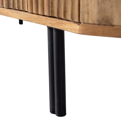 TV-meubel Effortless Mangohout 147cm - Afbeelding 8