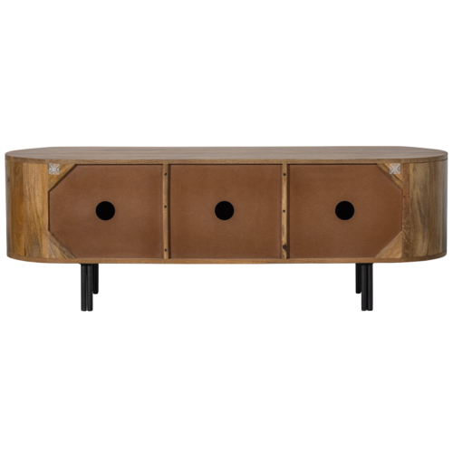 TV-meubel Effortless Mangohout 147cm - Afbeelding 6