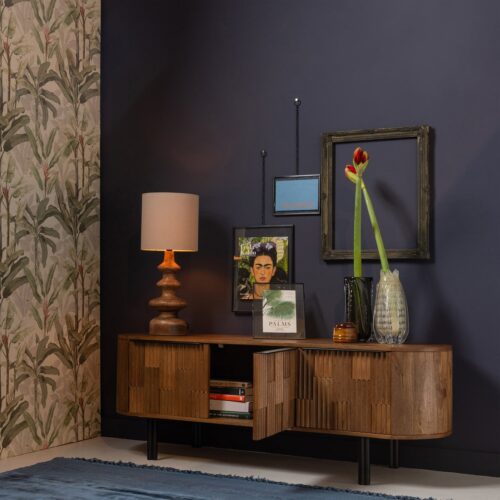 TV-meubel Effortless Mangohout 147cm - Afbeelding 3