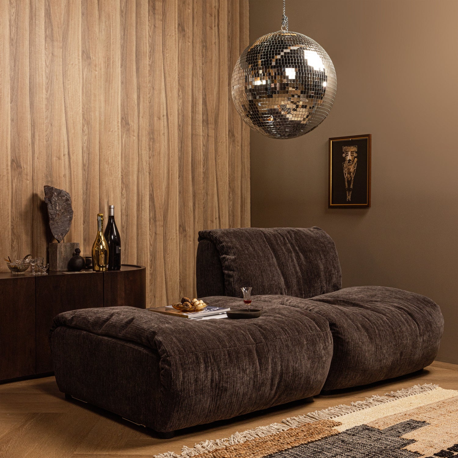 Boney discobal zilver Ø50cm - Afbeelding 3