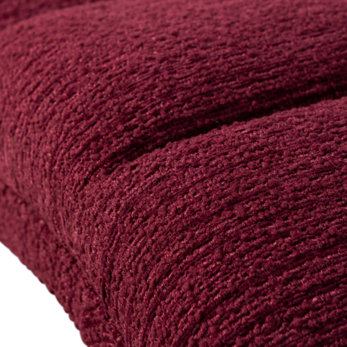 Eetkamerbank Traffic Geweven, 163cm - Burgundy - Afbeelding 5