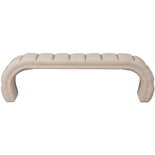 Eetkamerbank Traffic Geweven, 163cm - Naturel - Afbeelding 3