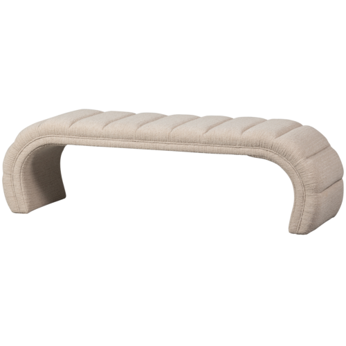 Eetkamerbank Traffic Geweven, 163cm - Naturel