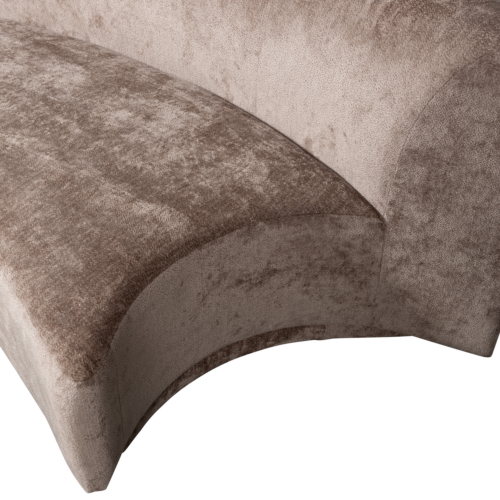 Popular 2-zits bankje taupe - Afbeelding 4