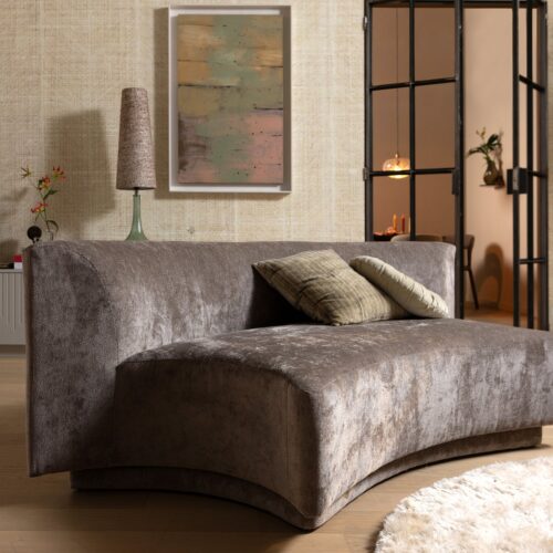 Popular 2-zits bankje taupe - Afbeelding 2