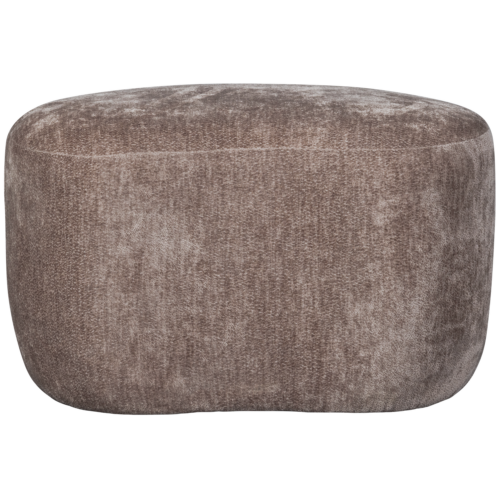 Organische Poef Popular Taupe - Afbeelding 3