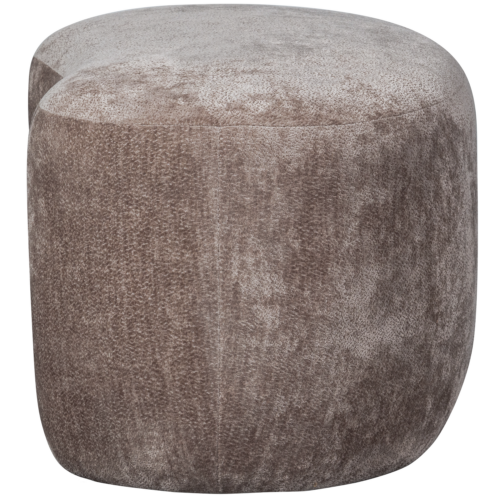 Organische Poef Popular Taupe - Afbeelding 4