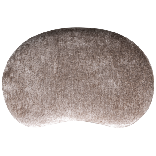 Organische Poef Popular Taupe - Afbeelding 5