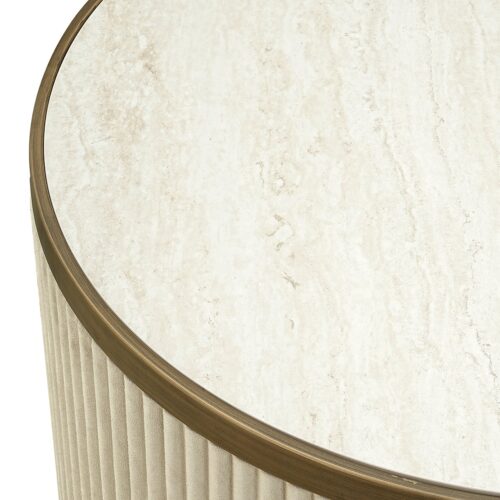Salontafel Tivoli Keramiek Set van 2 stuks - Wit - Afbeelding 2