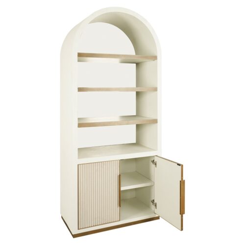 Wandkast Tivoli 210 x 90cm kleur Beige - Afbeelding 6