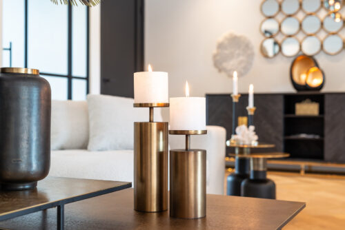 Kandelaar Dixon / Divon kleur brushed gold - Afbeelding 3