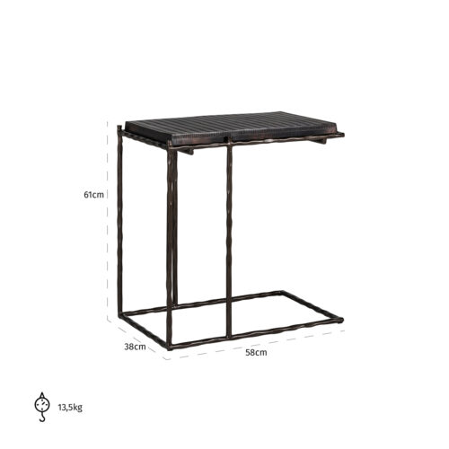 Laptoptafel Ventana - Zwart - Afbeelding 5