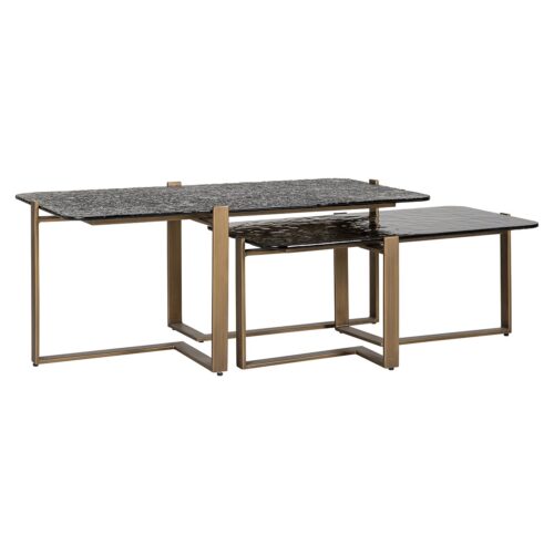 Salontafel Sterling Glas - Set van 2 stuks