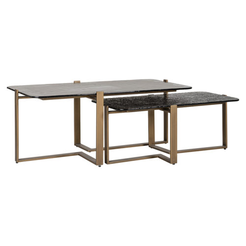 Salontafel Sterling Glas - Set van 2 stuks - Afbeelding 6