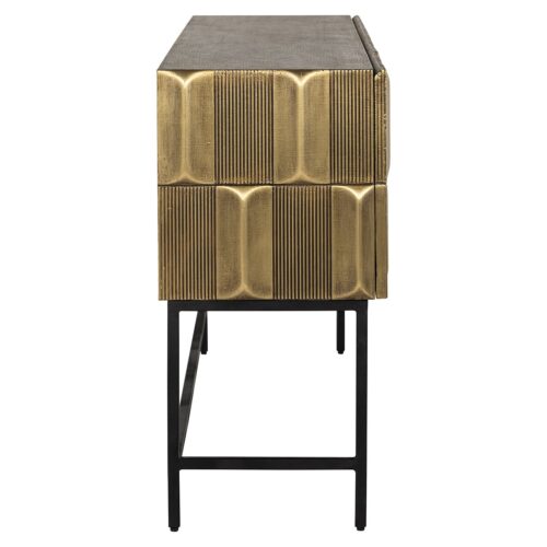 Dressoir Jaxx (Zwart/Goud) - Afbeelding 2