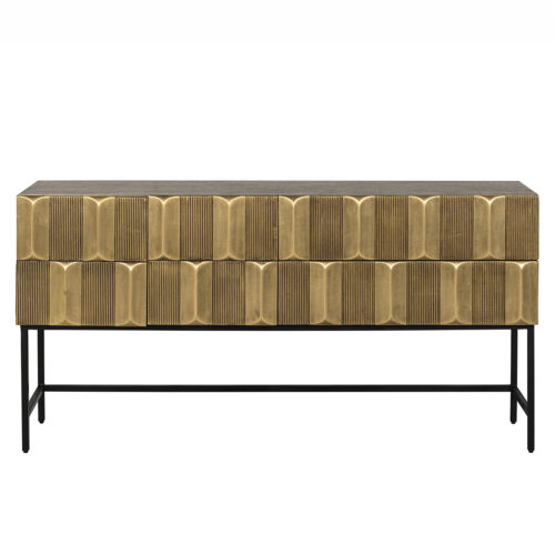 Dressoir Jaxx (Zwart/Goud) - Afbeelding 3