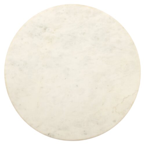 Bijzettafel Barbara Marmer - Wit - Afbeelding 2