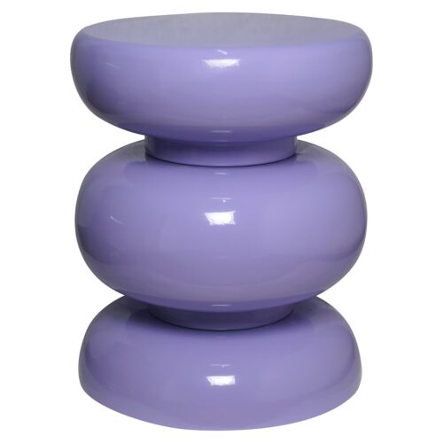 Ronde Bijzettafel Jari Ø35 cm - Paars