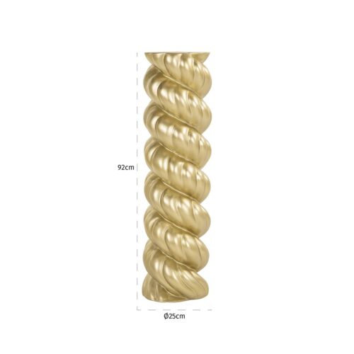Zuil Amalia 93cm hoog kleur Goud - Afbeelding 2