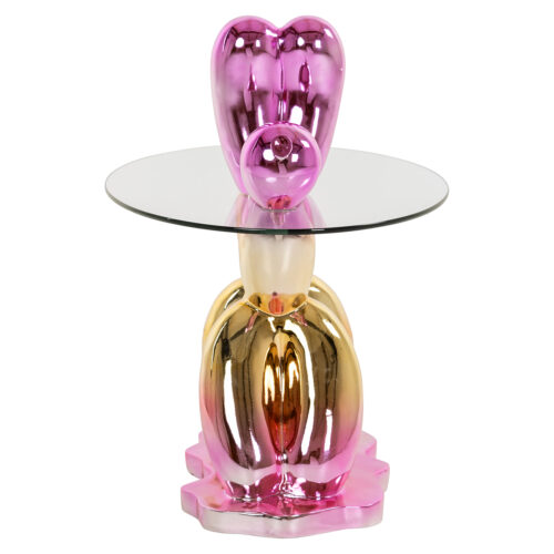 Bijzettafel Usha Glas -  67 x 49cm - Afbeelding 2