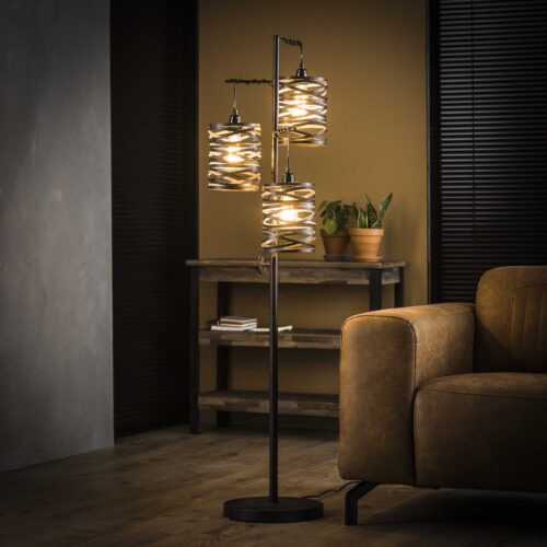 Vloerlamp Spindle - 3 lampen - Afbeelding 13