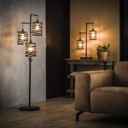 Vloerlamp Spindle - 3 lampen - Afbeelding 15