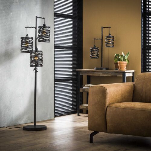 Vloerlamp Spindle - 3 lampen - Afbeelding 16