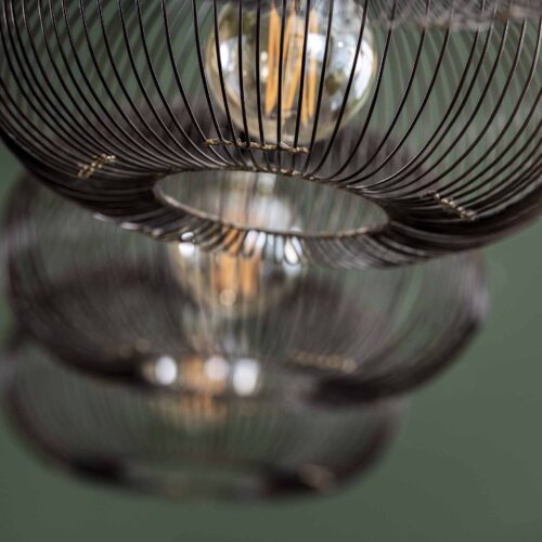 Hanglamp Copper Twist 4 lampen Ø35cm - Afbeelding 11