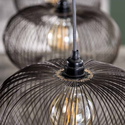 Hanglamp Copper Twist 4 lampen Ø35cm - Afbeelding 12