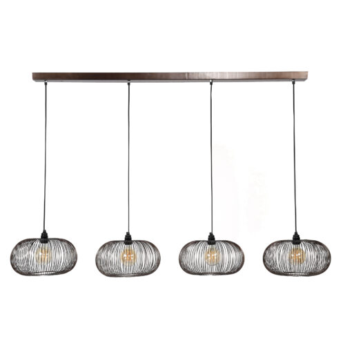 Hanglamp Copper Twist 4 lampen Ø35cm - Afbeelding 13