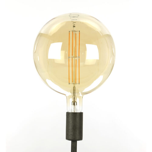 Kooldraadlamp Bol XXL Ø20 Amberkleurig dimbaar - Afbeelding 9