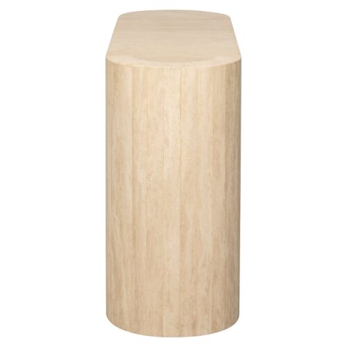 Ovale Sidetable Biltmore Travertin - 140 cm - Afbeelding 3