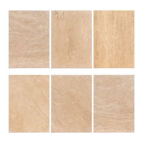 Ronde Salontafel Biltmore Travertin Ø100 cm - Beige - Afbeelding 4