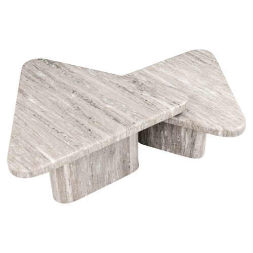 Salontafel Dwayne Marmer - Set van 2 stuks - Afbeelding 2