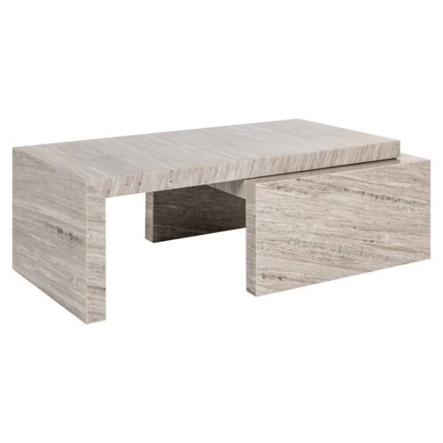 Salontafel Novaz set van 2 - Wit