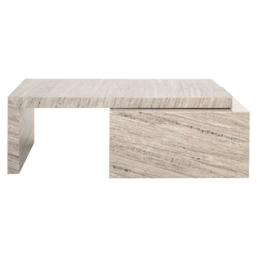 Salontafel Novaz set van 2 - Wit - Afbeelding 2