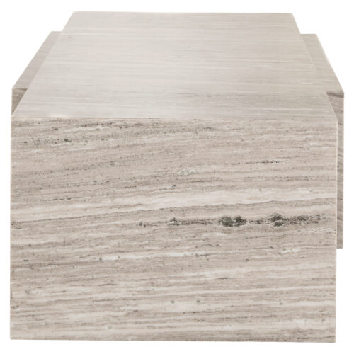 Salontafel Novaz set van 2 - Wit - Afbeelding 8
