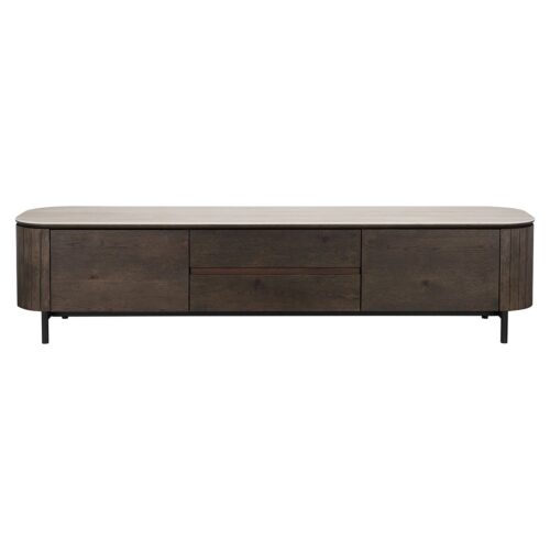Tv-dressoir Ritz 2-deurs 1-la (Brown) - Afbeelding 2