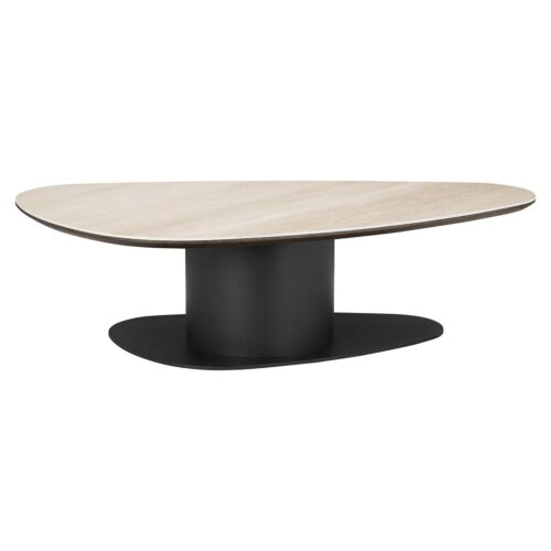 Organische Salontafel Ritz 140 x 75 cm -Travertin - Afbeelding 2
