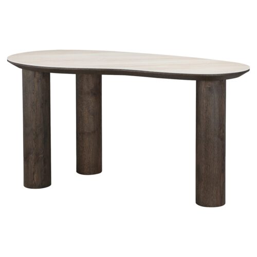 Organische Bureau Ritz Travertin - 150 x 75 cm